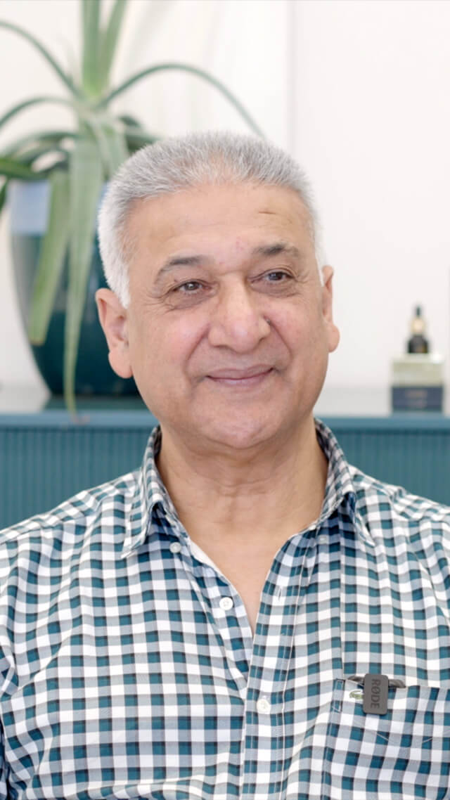 Kuldip hair transplant before after images - Este